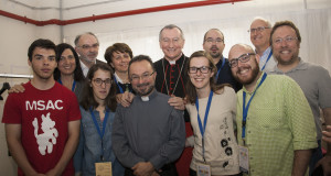 La delegazione diocesana ha incontrato mons. Pietro Parolin alla XV^ Assemblea nazionale
