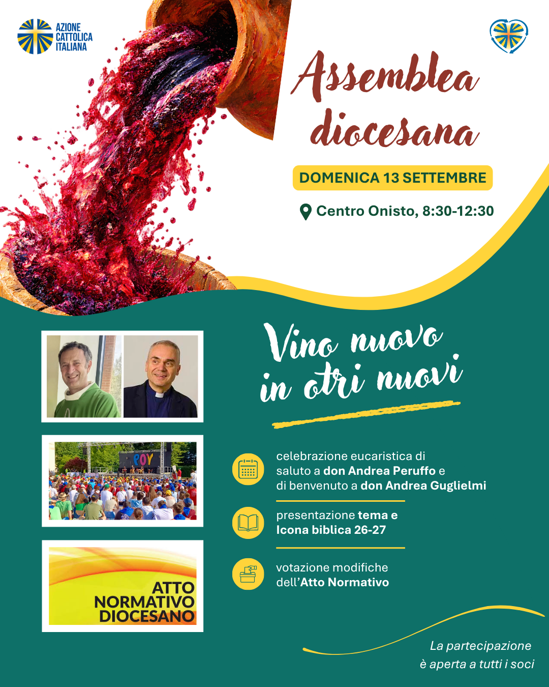 Vi aspettiamo all’Assemblea diocesana!
