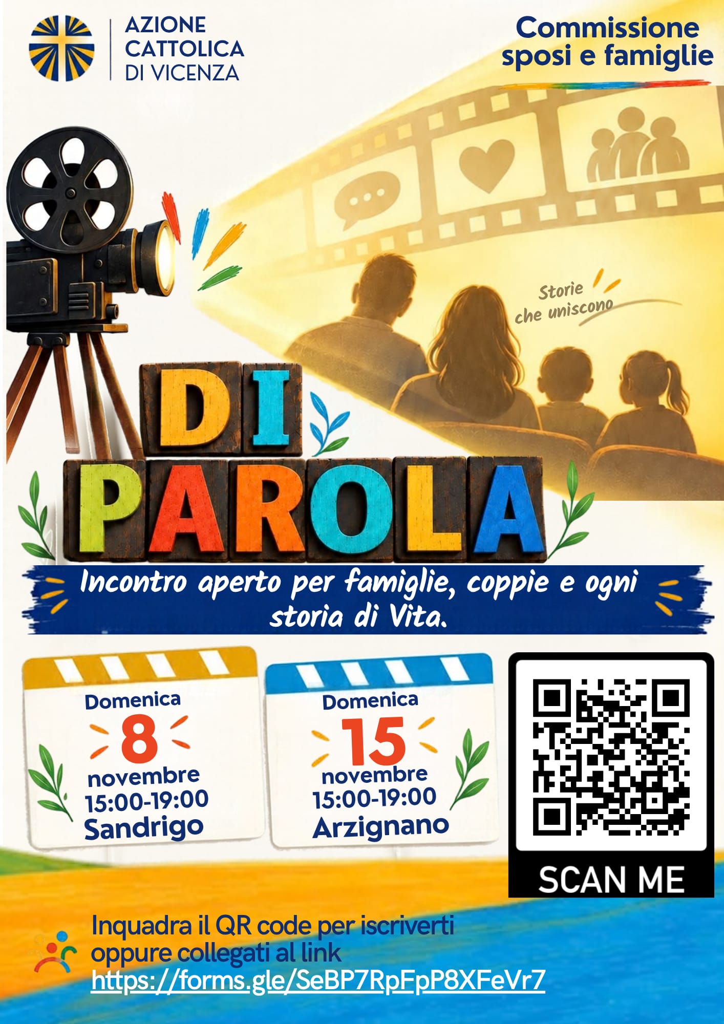 8 e 15 Novembre: DI PAROLA … formato famiglia! 8 e 15 Novembre: DI PAROLA … formato famiglia!