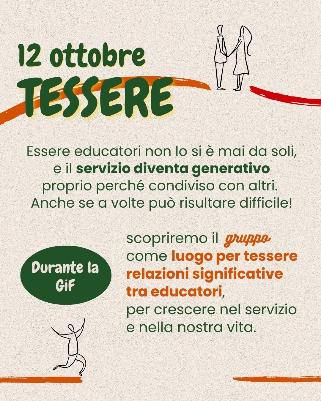 DAMMI TRE PAROLE: ASCOLTARE, TESSERE, INTRECCIARE